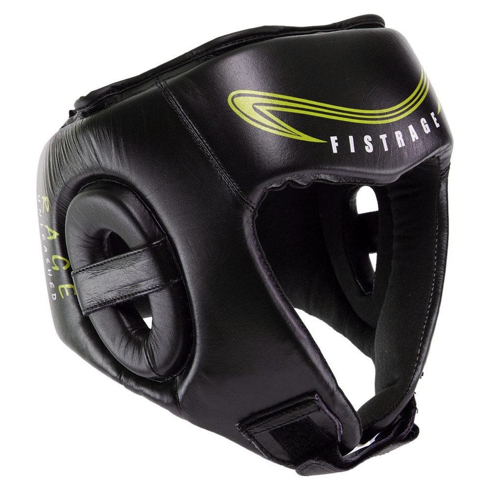 Шолом боксерський відкритий шкіряний FISTRAGE-8497 S-XL Шоломи для боксу та єдиноборств Київ - фото 4