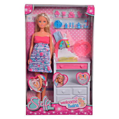 Лялька Simba Штеффі Вагітна двійнятами з немовлятами та аксесуари (5733333) Вінниця - фото 5