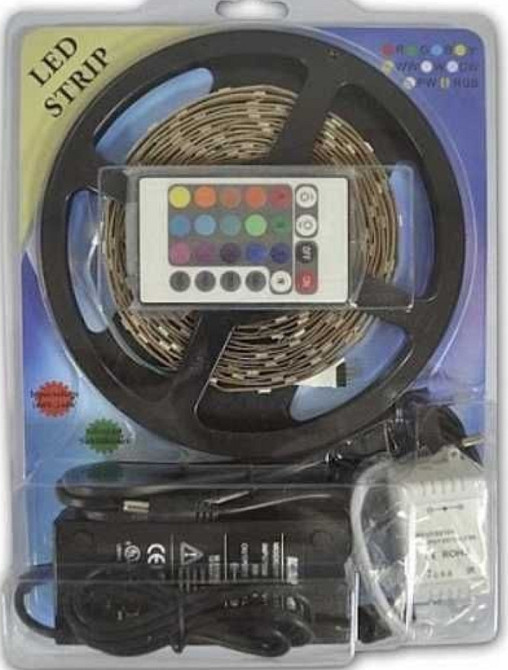 Світлодіодна стрічка пультом LED Гірлянда 50*50 Лента гирлянда. Харків - фото 2