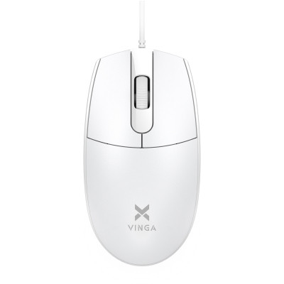 Мишка Vinga MS-110 White Вінниця - фото 1