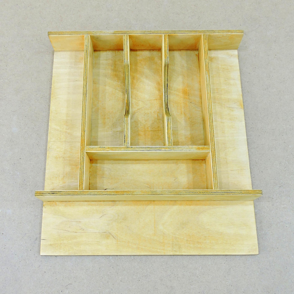 Лоток для столових приладів "Чаколі" ваніль Миколаїв - фото 2