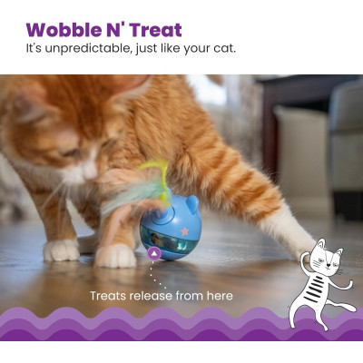 Игрушка для кошек Outward Hound Мышь голубая (0700603695879) Винница - изображение 3