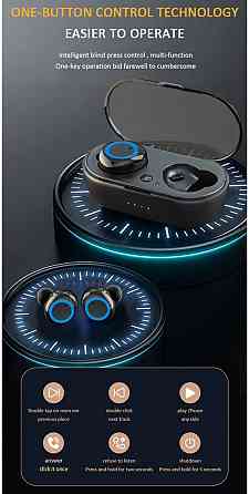 Наушники беспроводные TWS Y50 Bluetooth 5.0 + DER white Киев