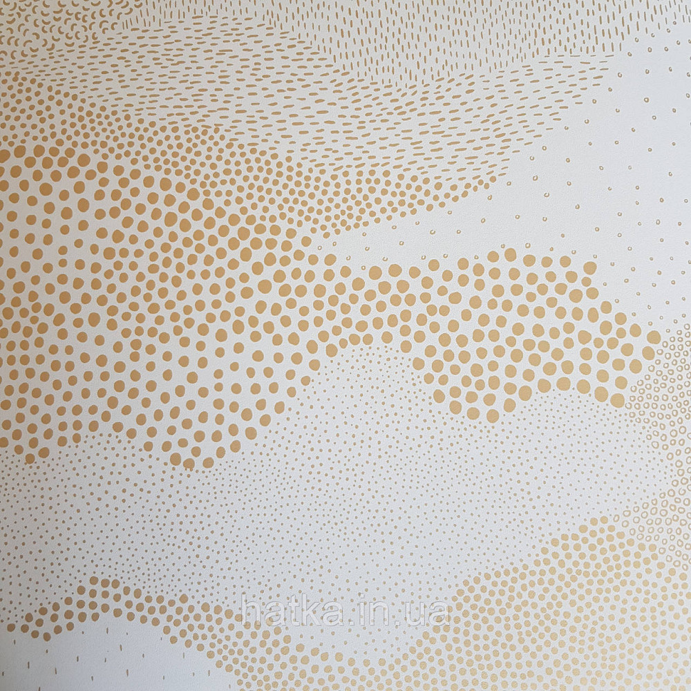 Обои виниловые на флизелине Caselio The Place to bed  0.53х10 м абстракция волны облака золотом на голубом 3д Киев - изображение 3