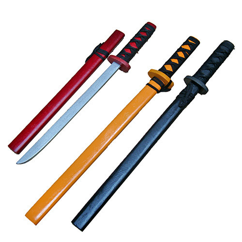 Игрушечный Меч деревянный с ножнами Киев - изображение 1