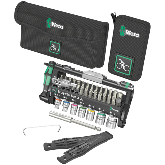 Набір торцевих головок і біт з тріскачкою Wera 1/4" 40од. 05004183001 Одеса