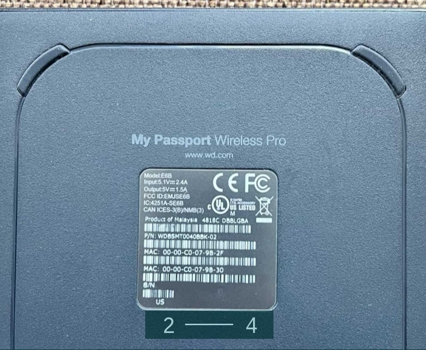 Жорсткий Диск WD My Passport Wireless Wi-Fi/SD-Card Київ - фото 2