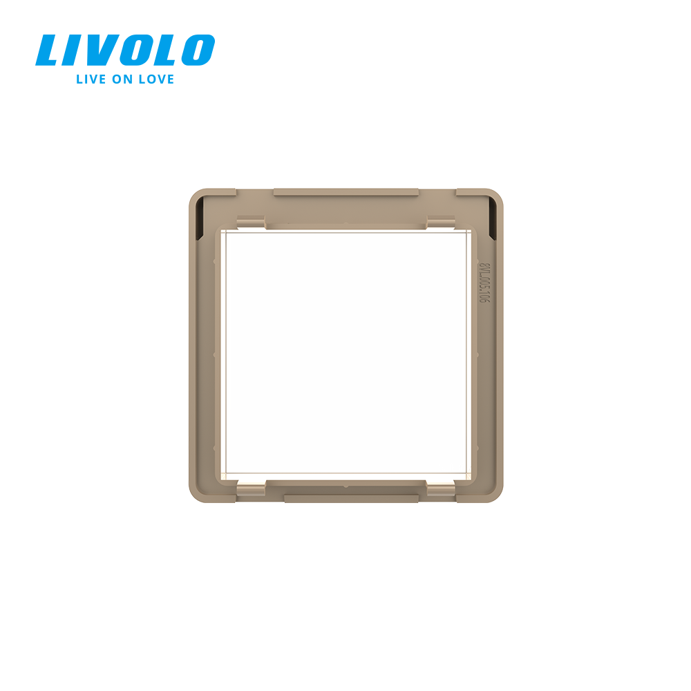 LIVOLO Кришка для розетки LIVOLO IP44 – захист від вологи та бризок, золота (VL- -2A) Коломия - фото 1