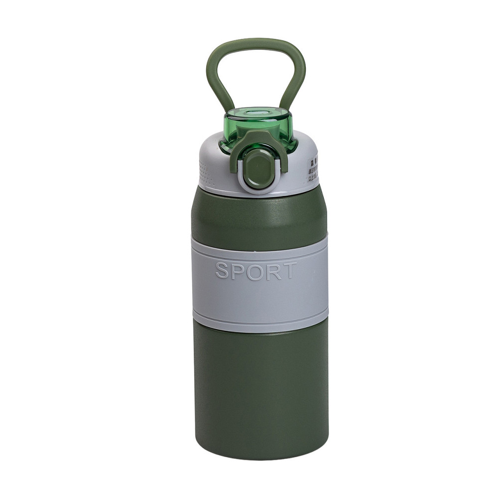 Термос Sport з нержавіючої сталі 600 мл зелений HP-14-5GR Коломия - фото 1