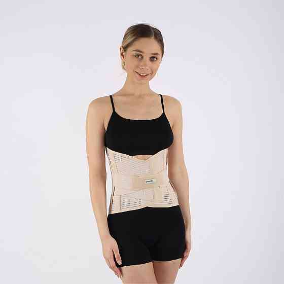 Бандаж попереково-крижовий, 6 ребер жорсткості, висота 32 см, пояс для спини CAS320K Розмір S Кам'янець-Подільський