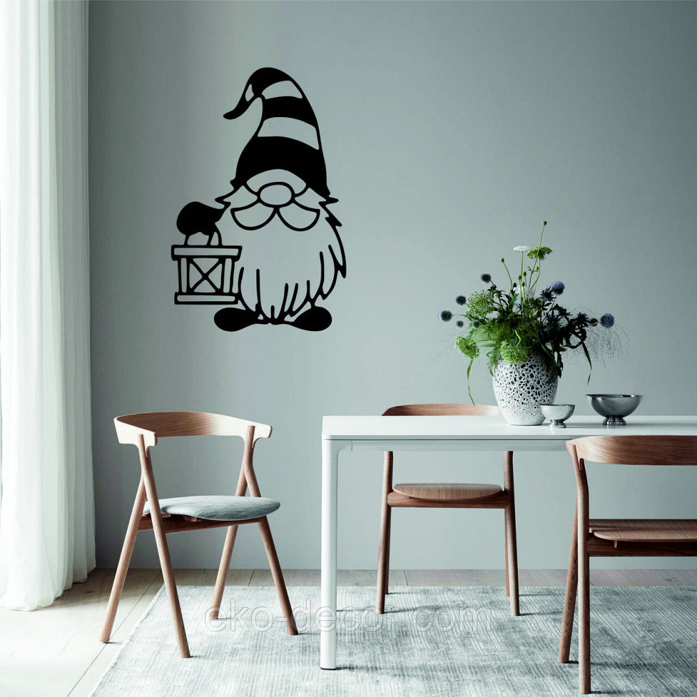 Декоративне настінне Панно «Гном», Декор на стену Київ - фото 7