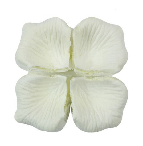 Штучні пелюстки троянд 200 штук 45 на 45 мм бежевий Київ - фото 4