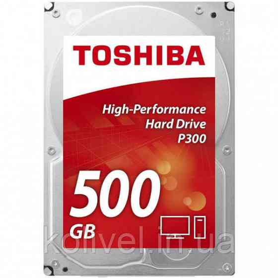 HDD 500Gb, 7200, Toshiba P300 Series, 64M, SATA III (HDWD105UZSVA) (HDWD105UZSVA#) Київ