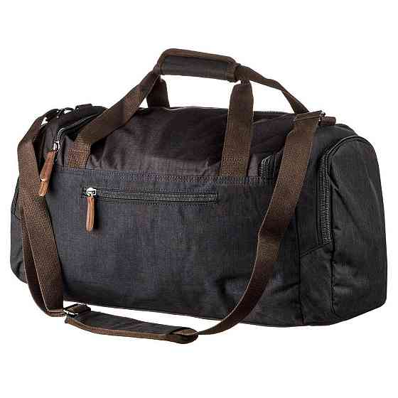 Дорожная сумка текстильная Черная (Vintage) Киев
