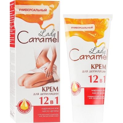 Крем для депиляции Caramel 12 в 1 Универсальный 200 мл (4823015934018) Винница - изображение 1