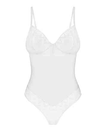 Боди Obsessive Alissium Teddy XL/2XL, лиф с мягкой чашкой, высокие вырезы для ног Sex Aura Киев