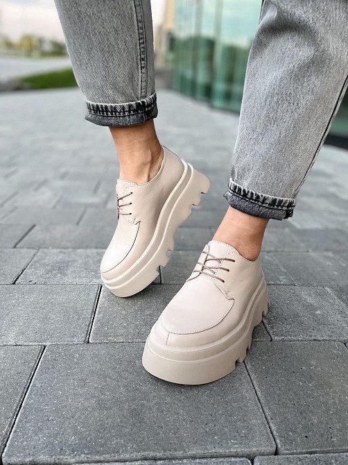 Nivelle Туфлі жіночі NIVELLE 2138/Соня-6 латте (весна-осінь, шкіра натуральна) (4807) Коломия - фото 3