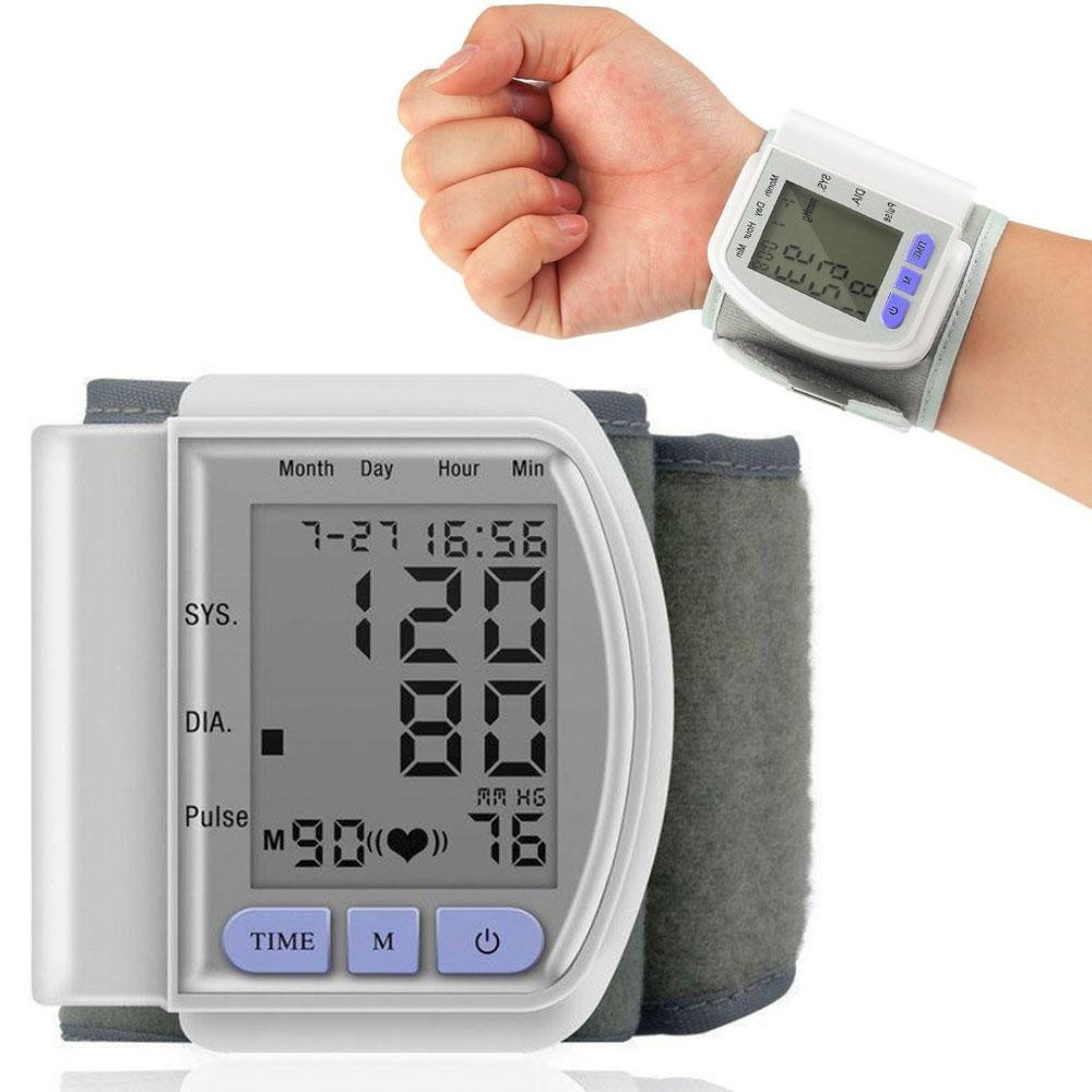 Автоматический тонометр на запястье CK-102S / Тонометр для измерения давления и пульса с функцией памяти Киев - изображение 1