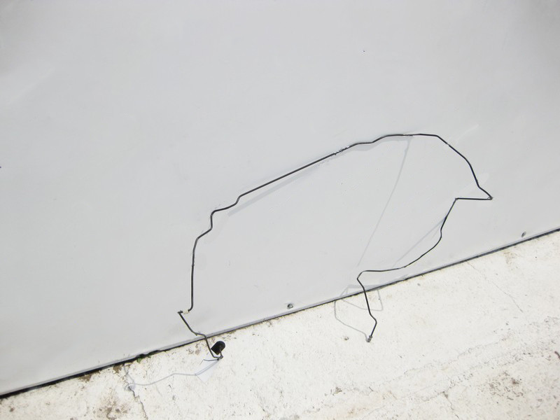 Mercedes-Benz  A1234207828 Гальмівна трубка від гідроблоку ESP "VL" до переднього лівого колеса S-Class W221 Одеса - фото 2