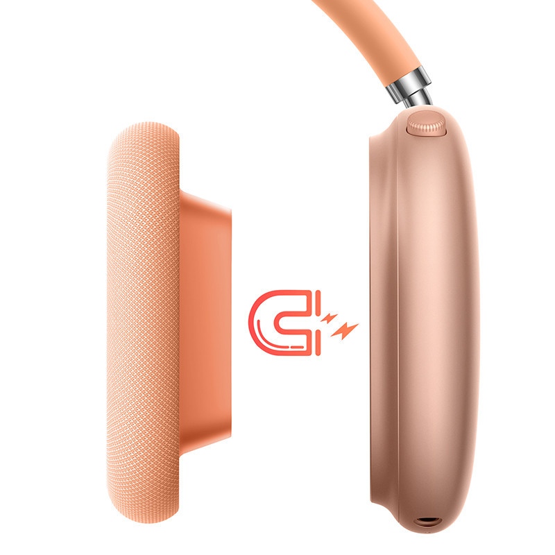 Беспроводные накладные наушники HOCO W65 Happy оранжевые Киев - изображение 3