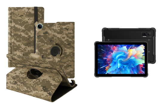Чехол Spinner360 для планшета Doogee R08, цвет Klasika Хаки Киев