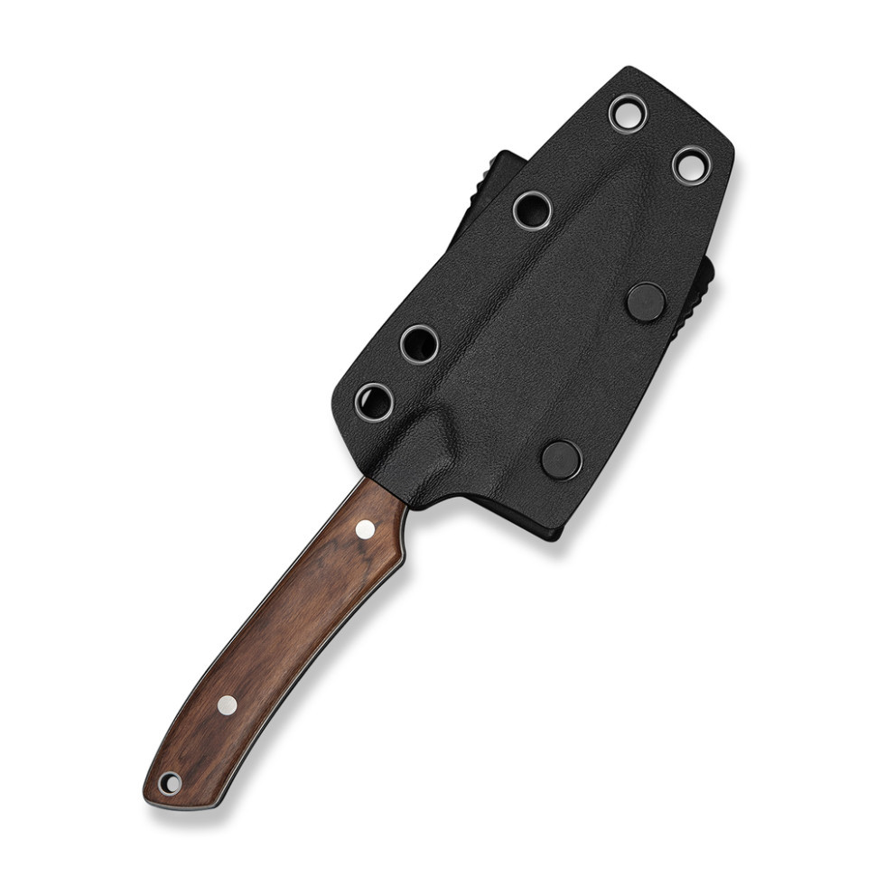 Ніж фіксований кишеньковий Civivi High Grass Field Knife (7,4 см) 14C28N / Wood дерево з чохлом Киев - изображение 9