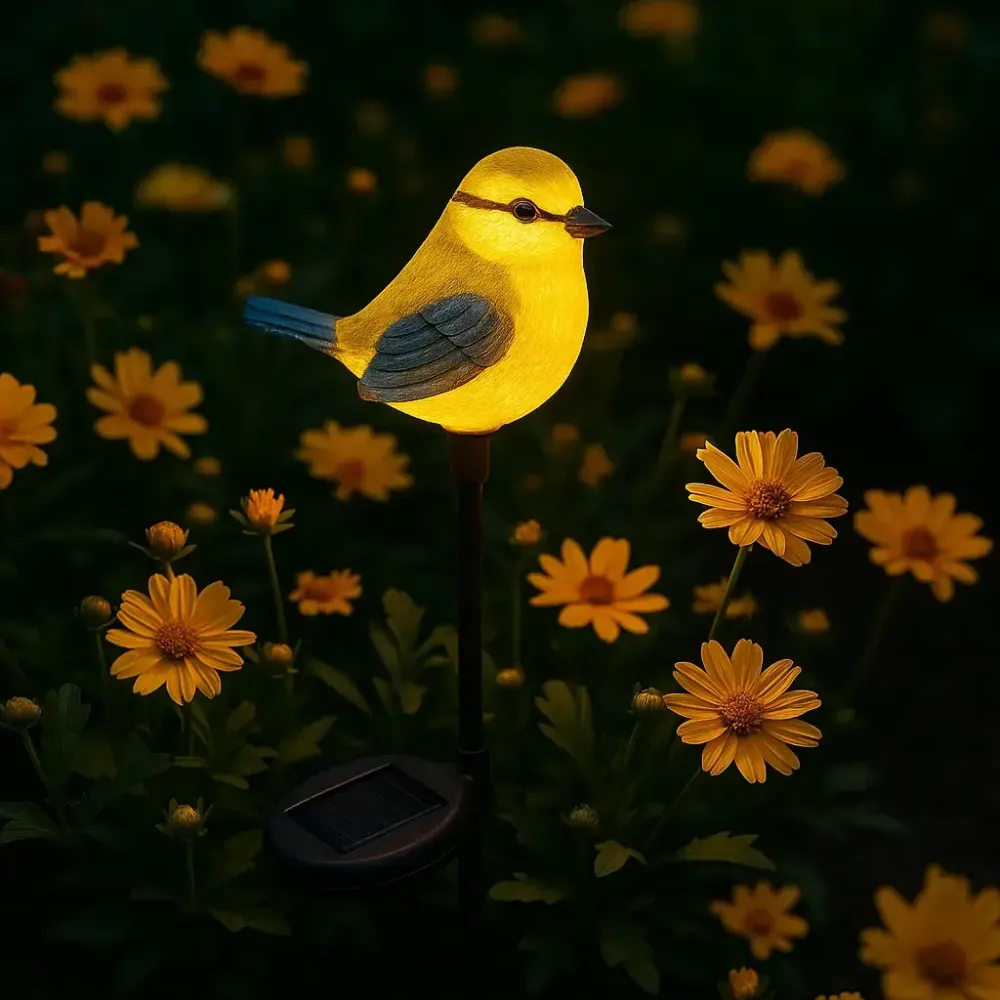 Садовый светильник на солнечной батарее 1шт, Птица / Декоративный фонарь / Уличный светильник на аккумуляторе Коломыя - изображение 7