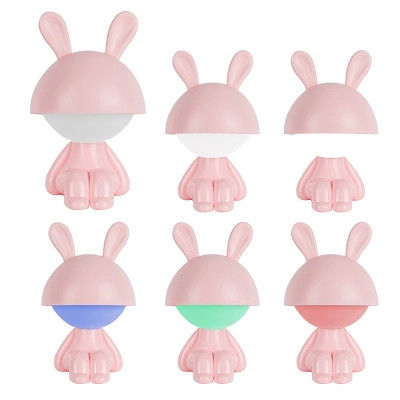 Ночник Kite Светильник LED с аккумулятором Cute Bunny, розовый (K25-316-1-2) Винница - изображение 4