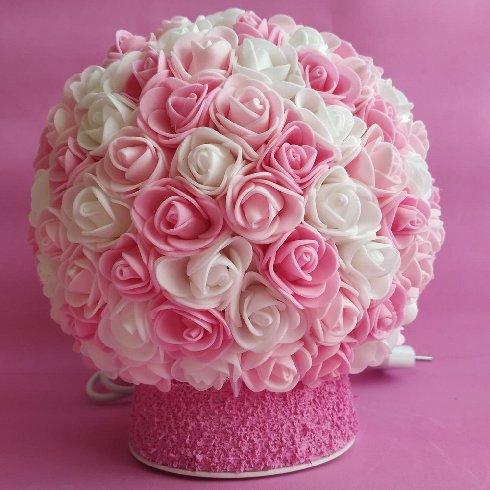 Світильник-нічник "Зефірні троянди" Дніпро - фото 3