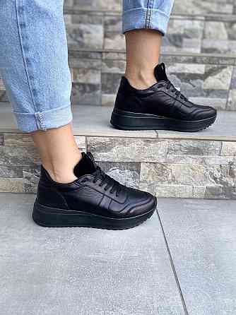 EMELI Кросівки жіночі EMELI 821/13 чорні (весна-осінь, шкіра натуральна) (4129) Коломия