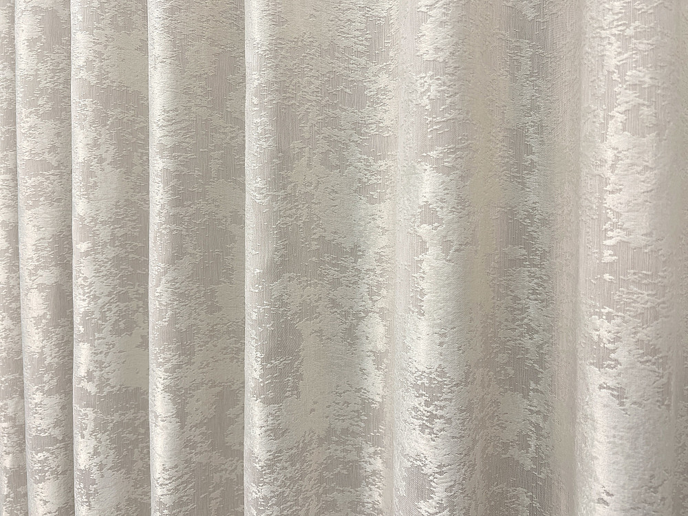 Комплект готових штор VR-Textil Жакард Sultan XO № 1281ш Світло-бежевий 100х270 см 2 шт (31-618) Київ - фото 14