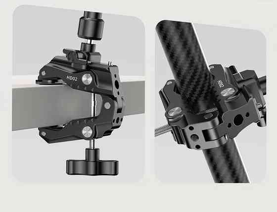 Шарнирное крепление краб для дополнительного оборудования Magic Arm Ulanzi HD02 Киев