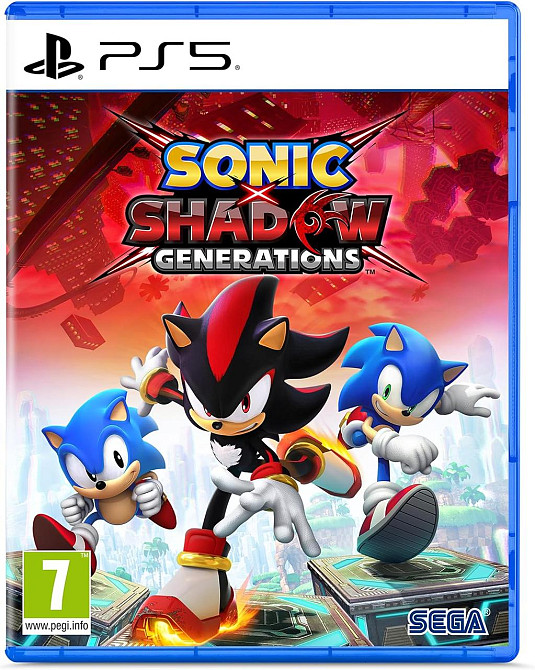 Sonic X Shadow Generations для PlayStation 5 — классический и современный Sonic с улучшенной графикой Киев - изображение 1