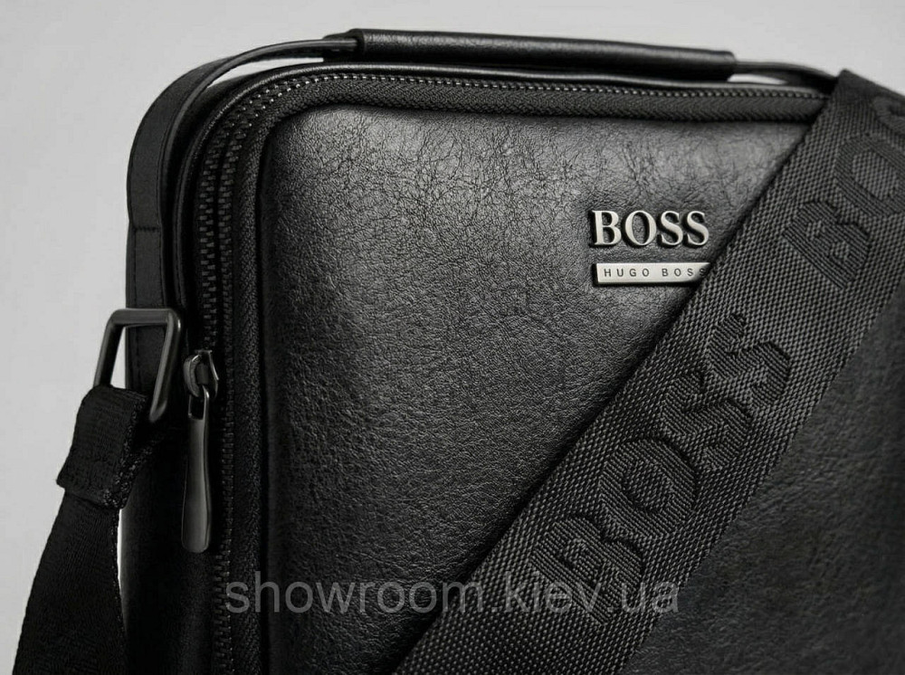 Чоловіча брендова барсетка, сумка Boss (006-3) Київ - фото 3
