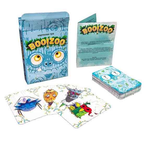 Карткова гра "Strateg""BOO!ZOO" 8+, 30219, шт Київ
