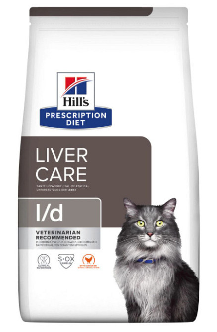 Корм для кішок Хіллс Hills PD Liver Care L/d лікувальний корм для печінки 1,5 кг Вінниця - фото 1