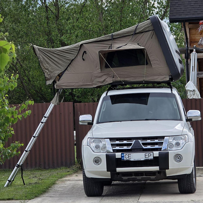 Палатка на крышу автомобиля с боковым тентом TF-806 Дніпро - фото 3