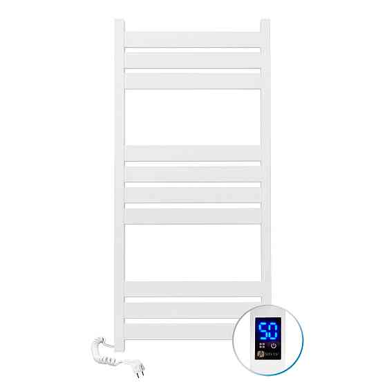 Полотенцесушитель электрический NAVIN Largo 500х1000 Sensor с таймером (белый бархат) 12-844153-5010 Киев