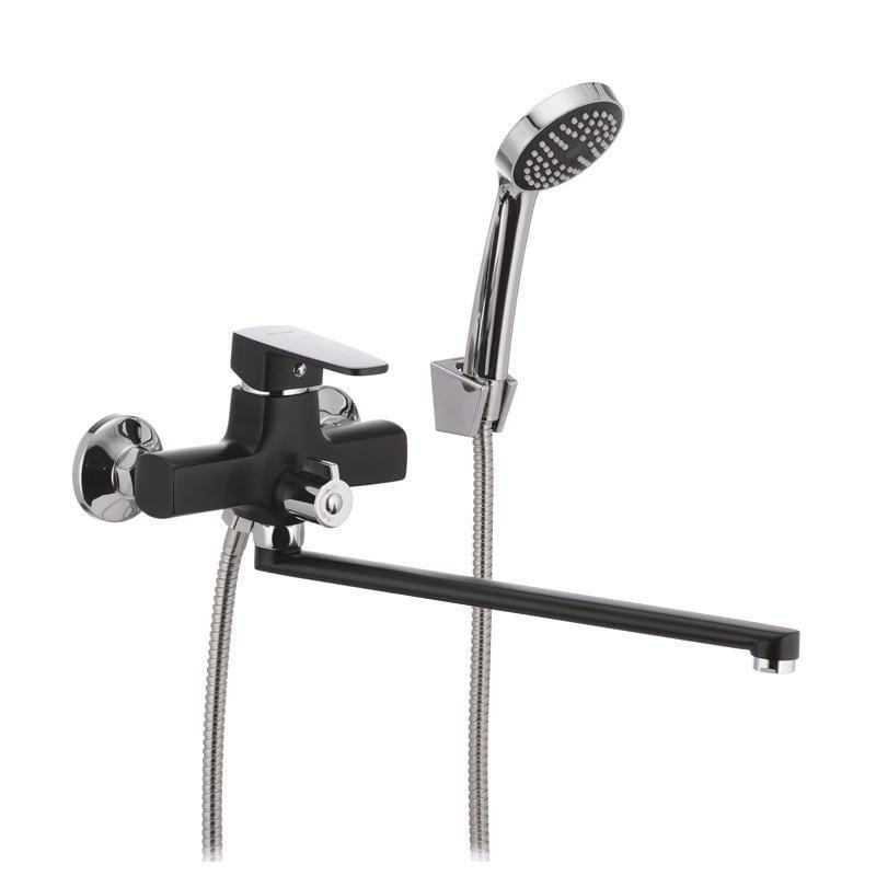 Змішувач для ванни MIXXUS MISSOURI 006 (EURO) BLACK, чорний Харків - фото 1