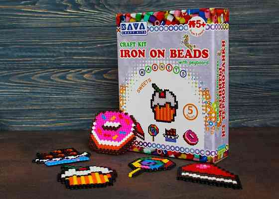 Магниты с термомозаики 