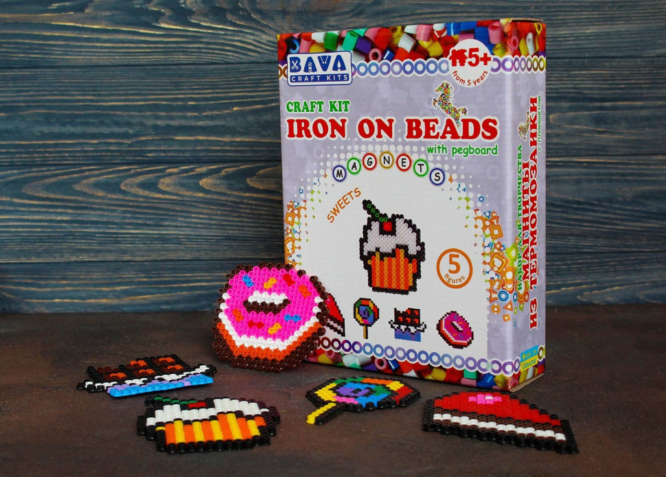 Магниты с термомозаики 