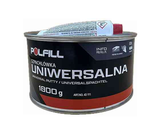 Шпаклівка універсальна + затв. 1,8 кг бежева Polfill Київ