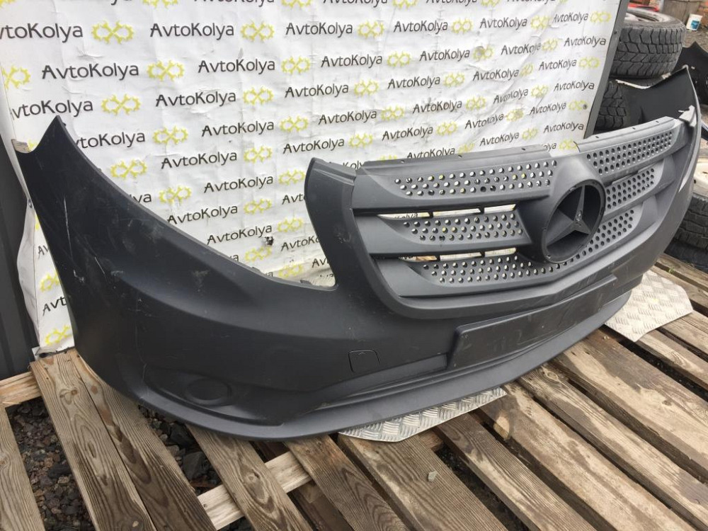 Бампер передній Mercedes Vito w447 v-Class 2014-2020 (A4478809800) Ковель - изображение 8