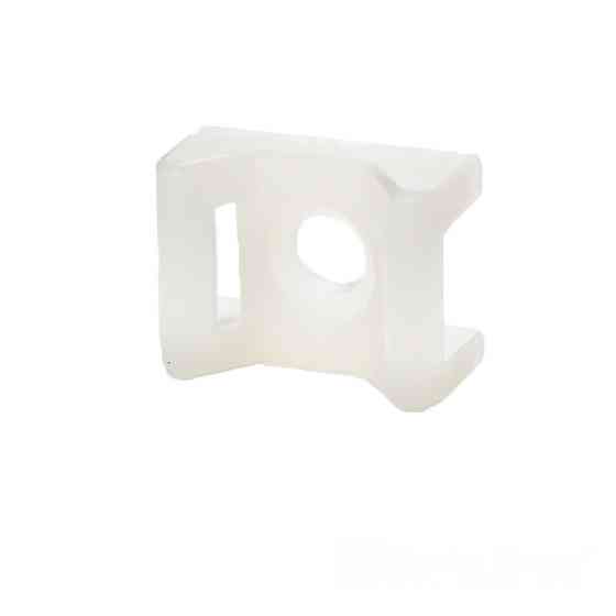 Майданчик для стяжки під шуруп  Ø6,8 мм , 16х22 мм , білий Дніпро