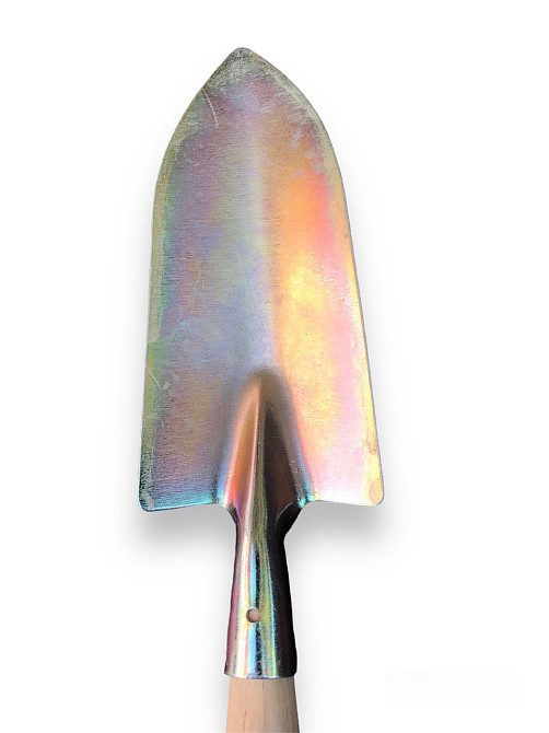 Лопатка садова анодована з ручкою (50 см) Харків - фото 3