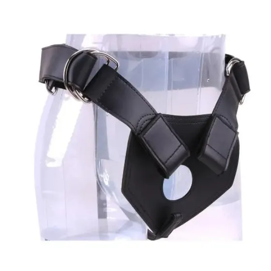 Трусики для страпона Chisa R.G.B Sex Luxe Harness, черные Sex Aura Киев