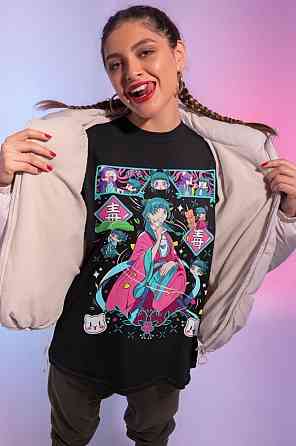 Футболка для мальчика аниме Маомао Апотхекарй Диариес Ессентиал оверсайз (рост от 165 до 180 ) Черний AnimeJ1021m Днепр