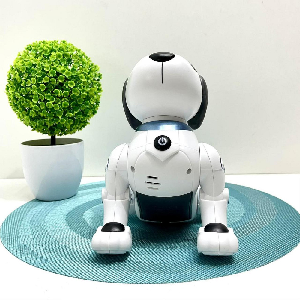 Собака-робот на радіокеруванні ходить танцює виконує голосові команди Білий (RC 0004) Чернігів - фото 4