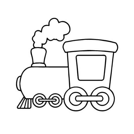 Дитяча розмальовка пальчиковими фарбами "Паровозик" 15628-AC 25х25 см Вінниця