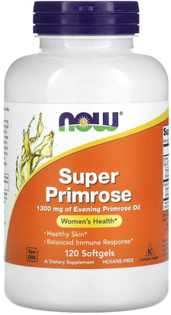 Масло вечерней примулы Now Foods Evening Primrose Oil 120 капс Киев